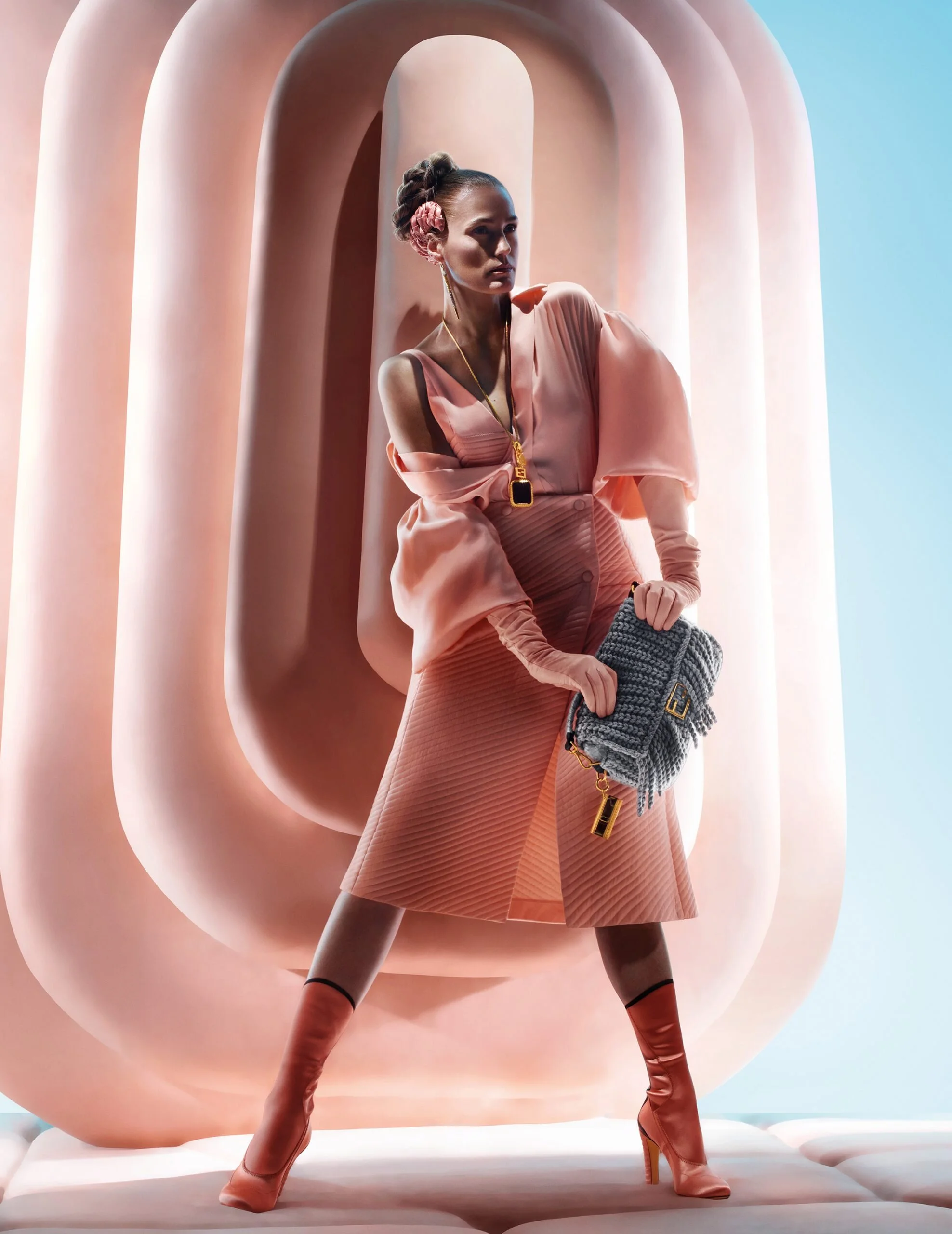 Nick Knight Flashes Modern Sensuality Fendi FW 2020 Campaign